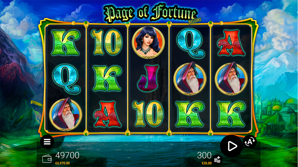 Page of Fortune Deluxe screenshot