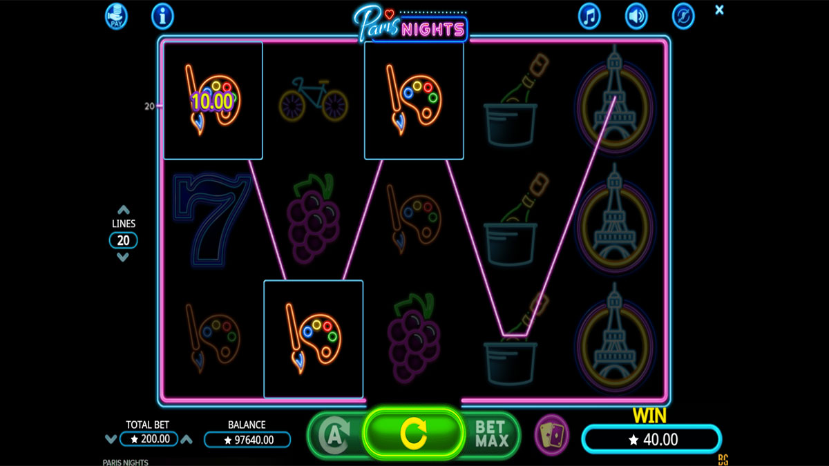 Paris Nights screenshot