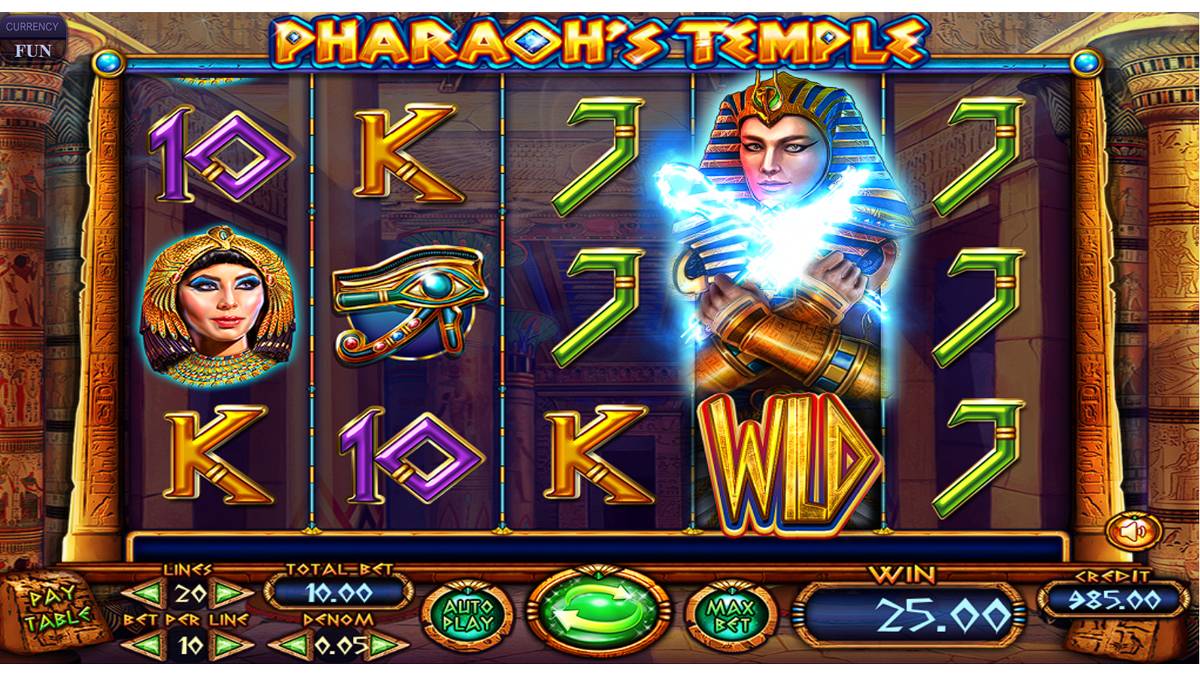 Pharaoh's Temple screenshot