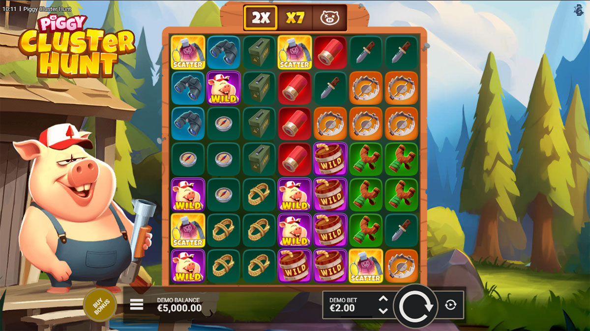 Piggy Cluster Hunt screenshot