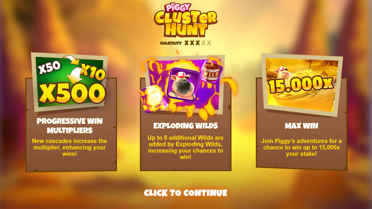 Piggy Cluster Hunt screenshot