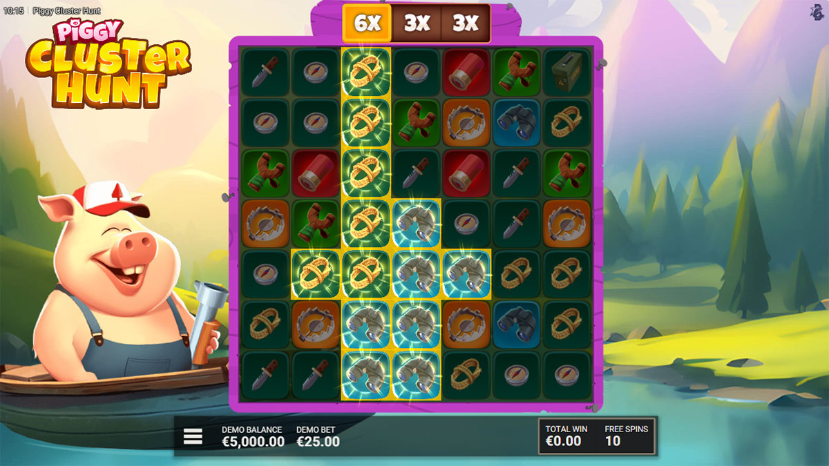 Piggy Cluster Hunt screenshot