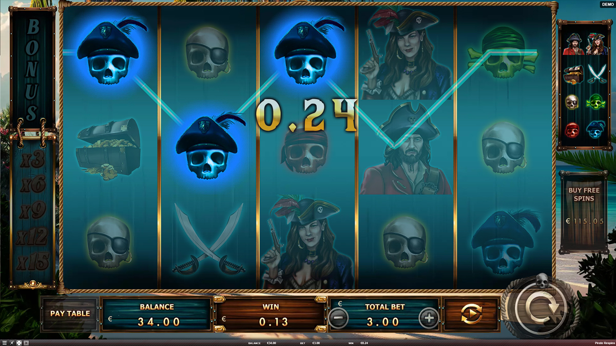 Pirate Respins screenshot