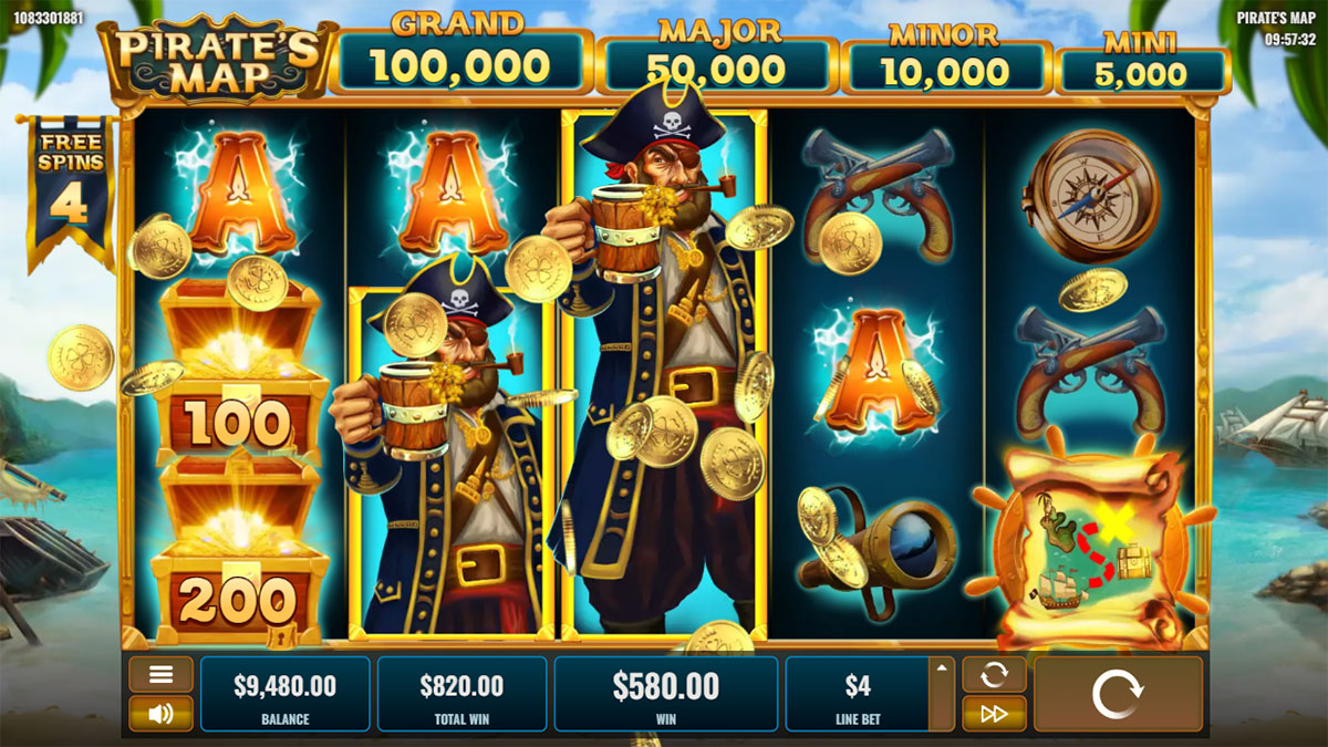 Pirate's Map screenshot