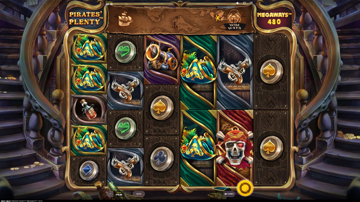 Pirates Plenty Megaways screenshot