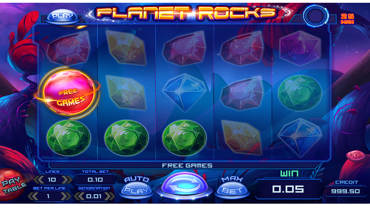 Planet Rocks screenshot