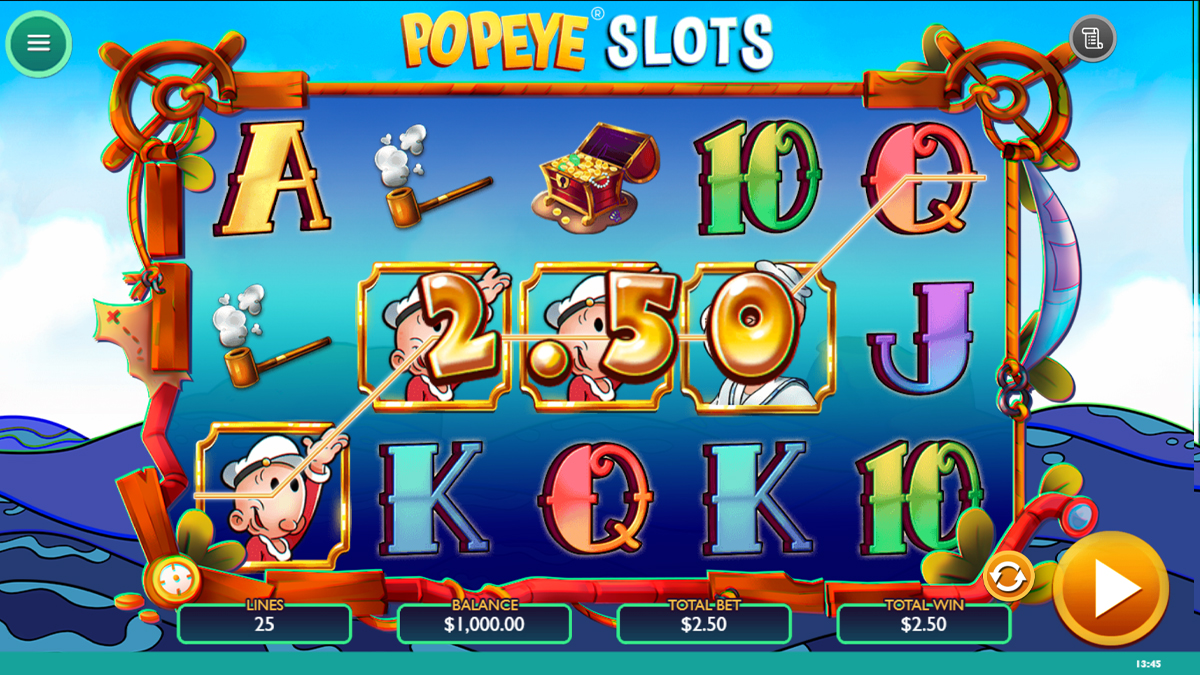 Popeye Slots screenshot