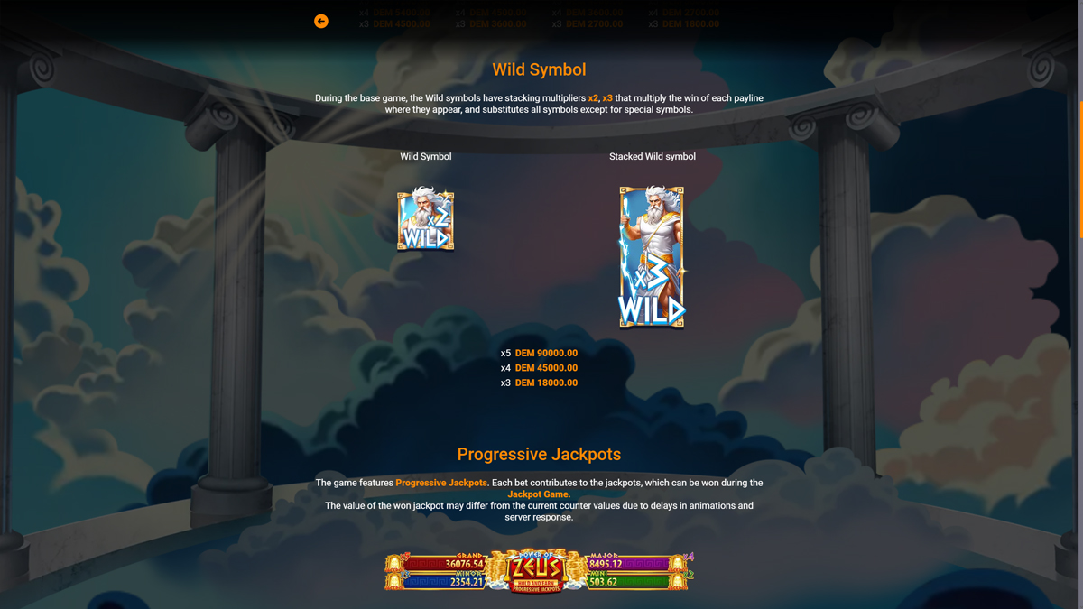 Power of Zeus screenshot