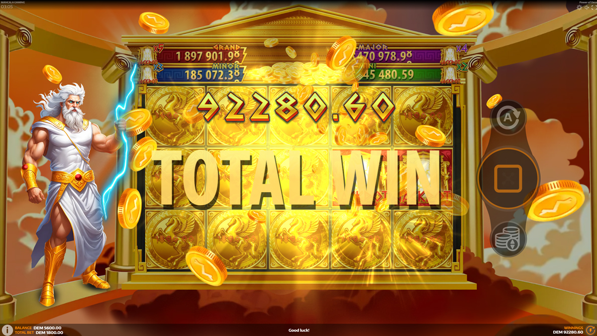 Power of Zeus screenshot