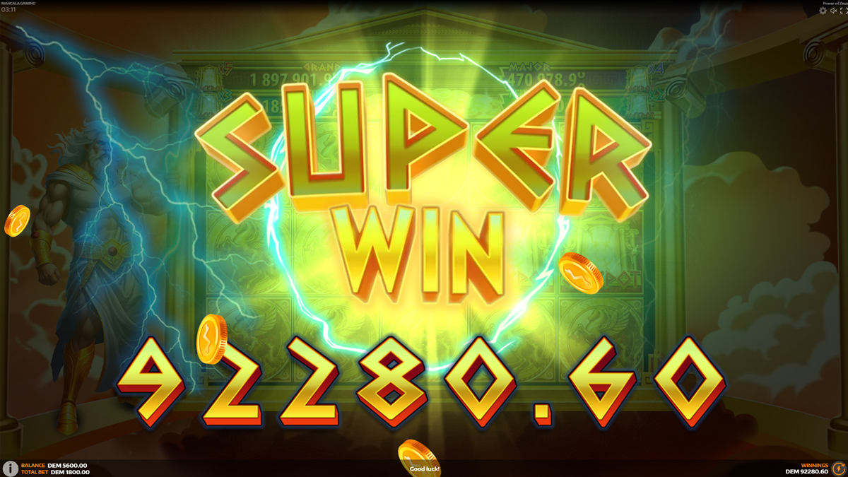 Power of Zeus screenshot