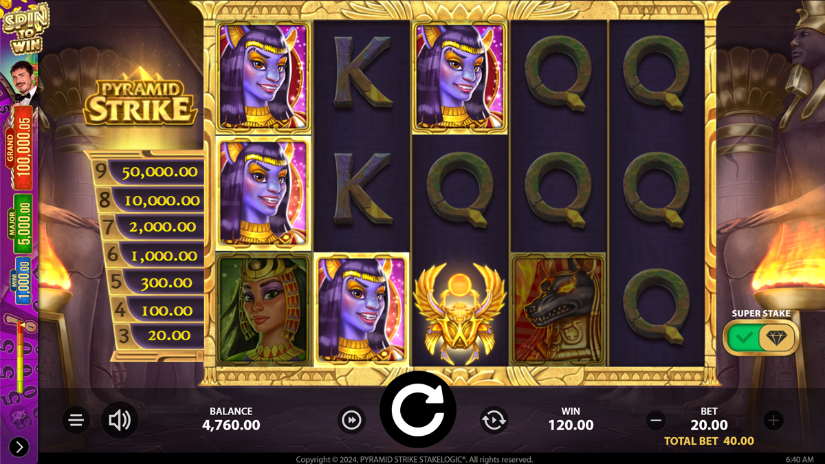 Pyramid Strike screenshot