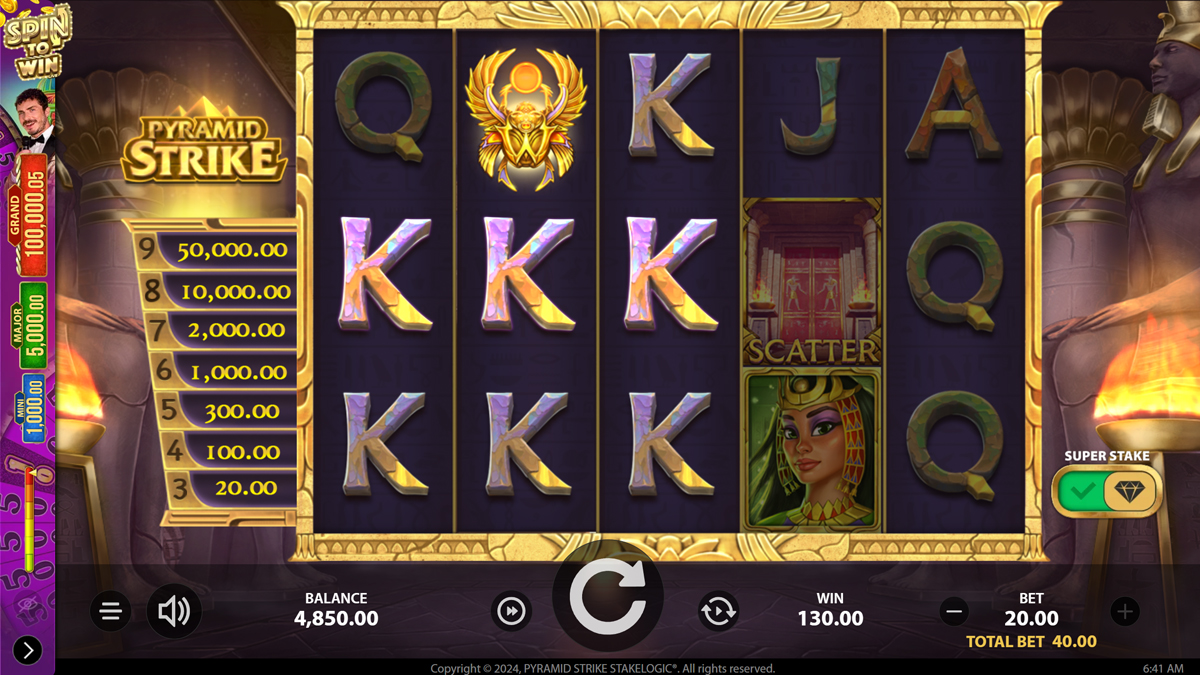 Pyramid Strike screenshot