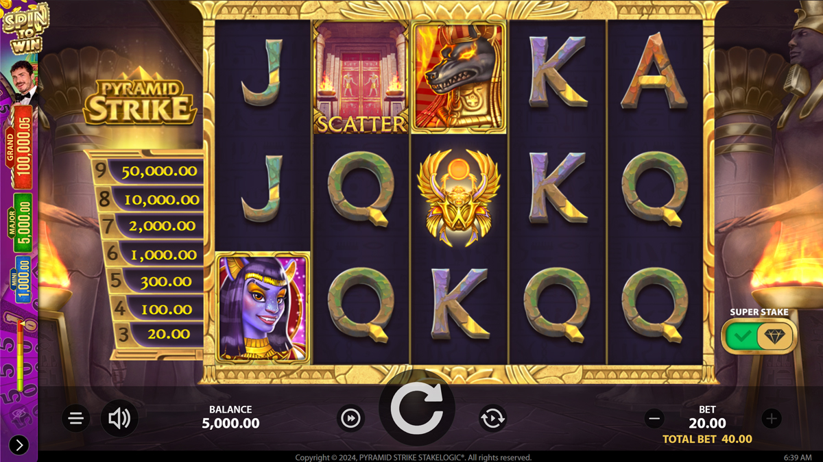 Pyramid Strike screenshot