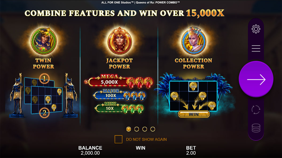 Queens of Ra Power Combo screenshot
