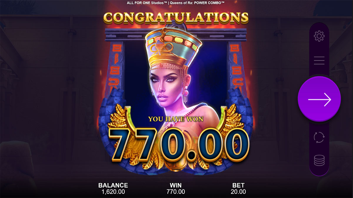 Queens of Ra Power Combo screenshot