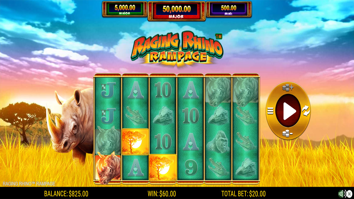 Raging Rhino Rampage screenshot