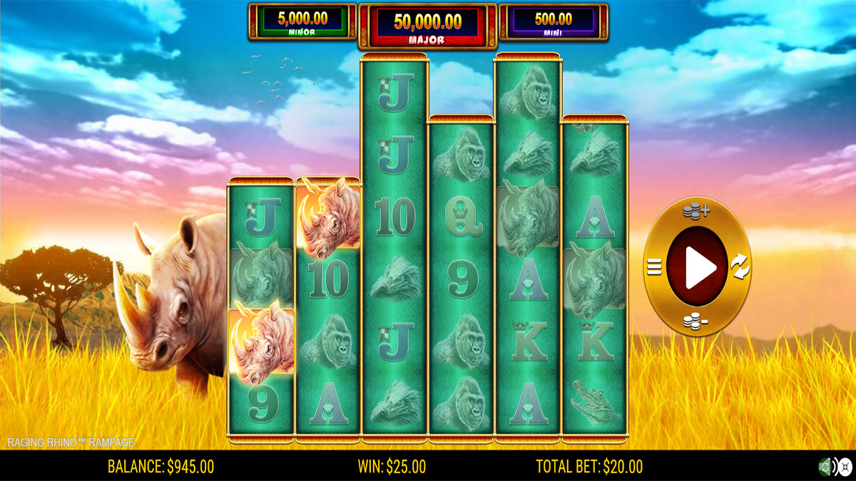 Raging Rhino Rampage screenshot