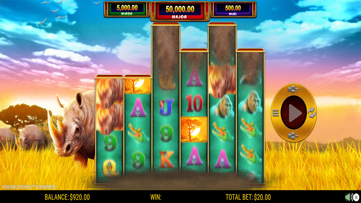 Raging Rhino Rampage screenshot
