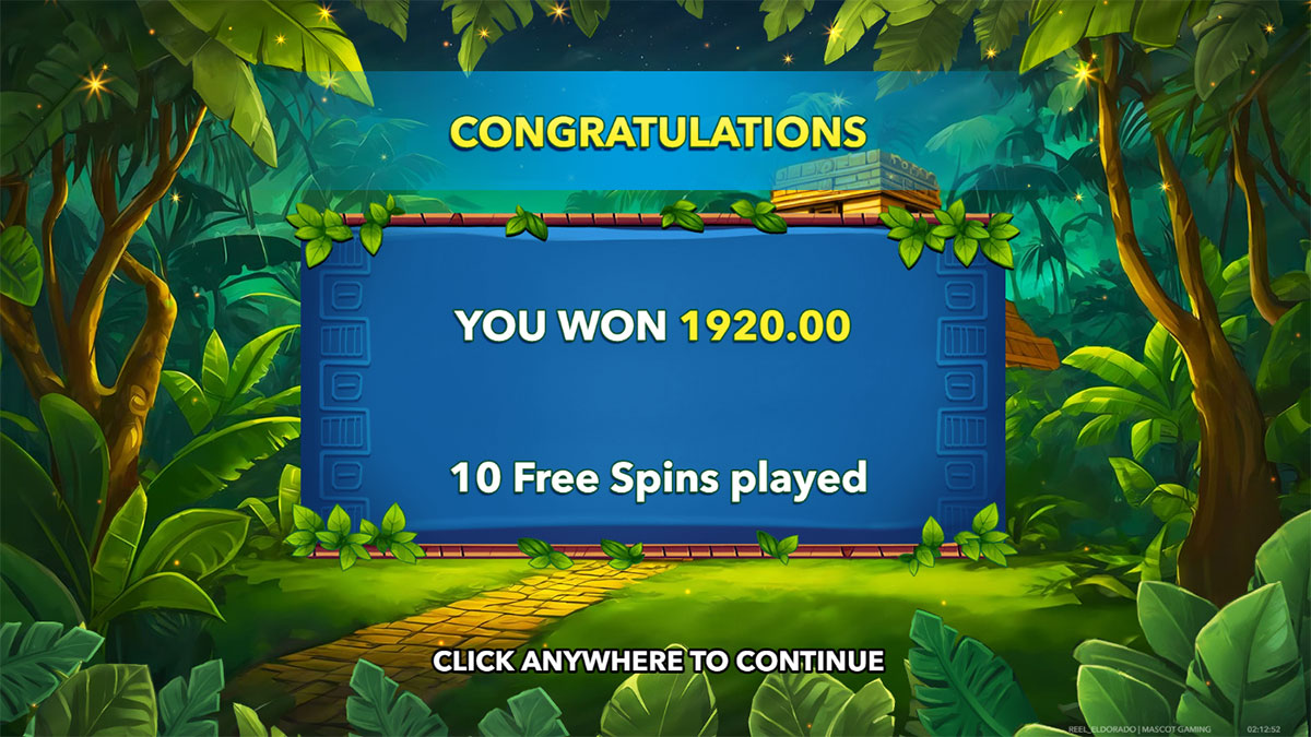 Reel Eldorado screenshot