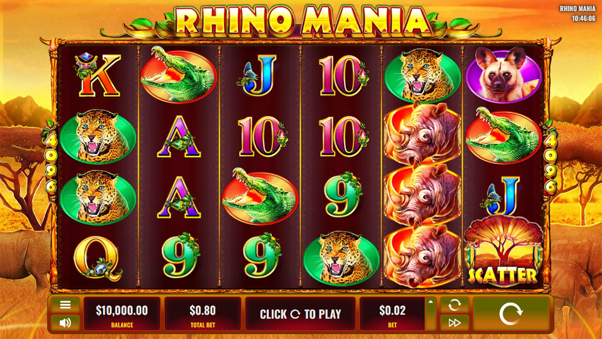 Rhino Mania screenshot