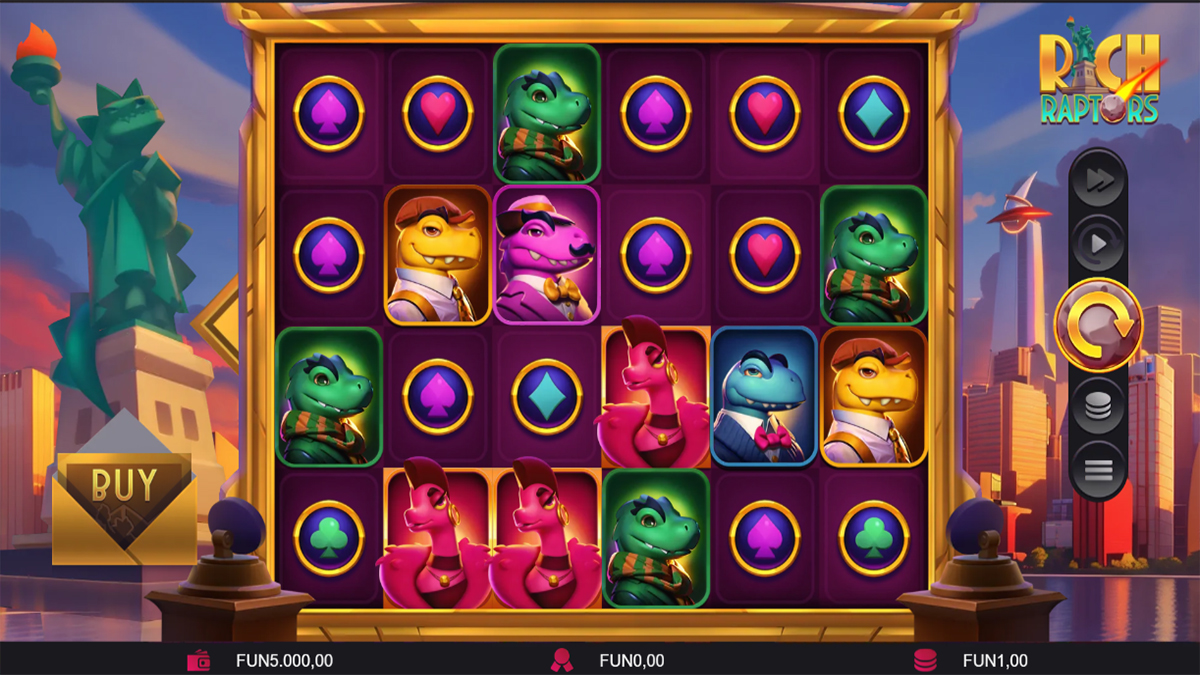 Rich Raptors screenshot