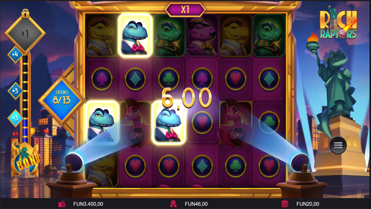 Rich Raptors screenshot