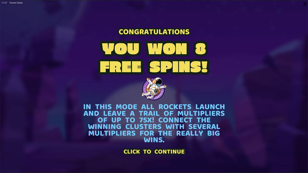 Rocket Reel screenshot