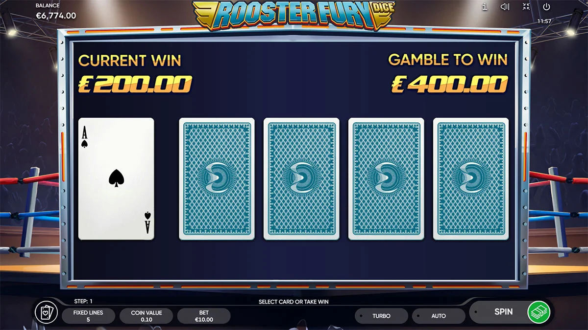 Rooster Fury Dice screenshot