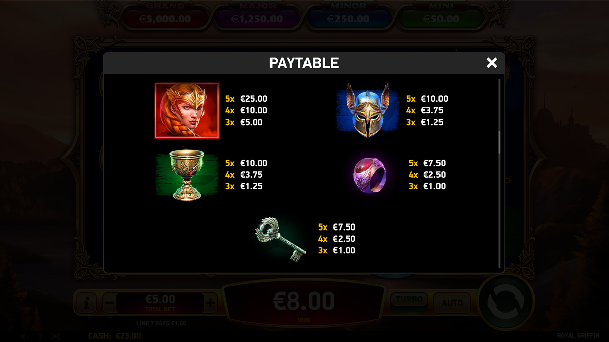 Royal Griffin screenshot