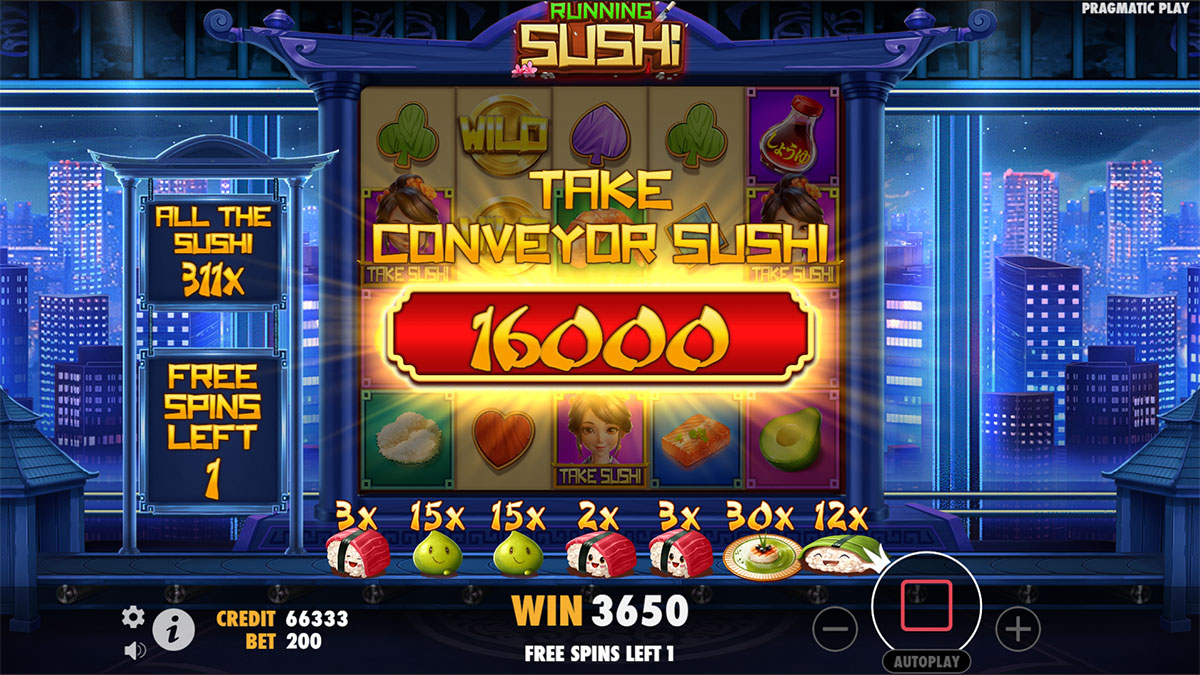 Running Sushi screenshot