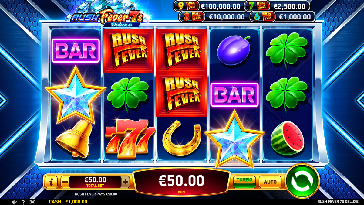 Rush Fever 7s Deluxe screenshot