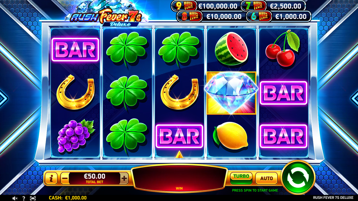 Rush Fever 7s Deluxe screenshot