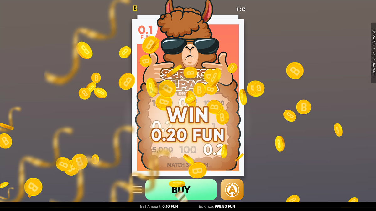 scratch alpaca bronze screenshot