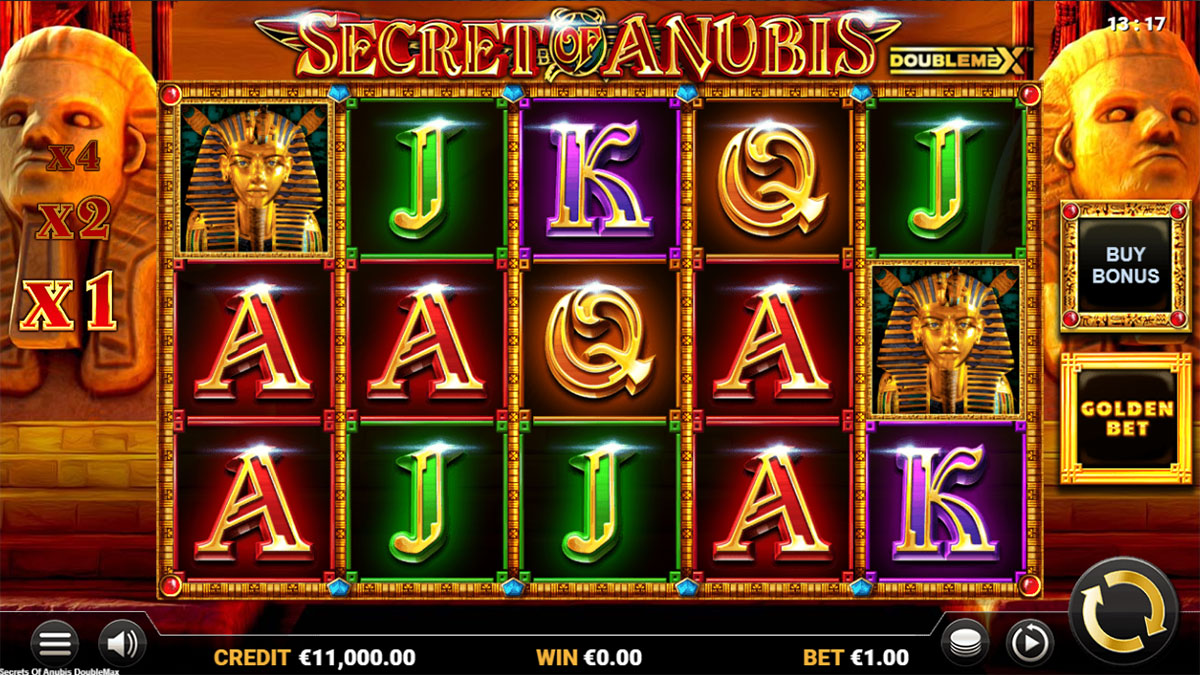 Secret of Anubis Doublemax screenshot