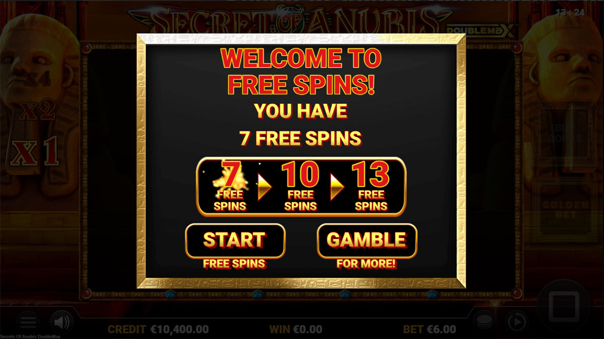Secret of Anubis Doublemax screenshot