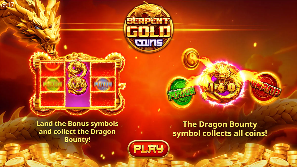 Serpent Gold Coins screenshot