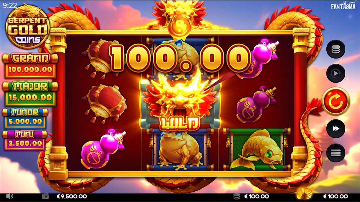 Serpent Gold Coins screenshot