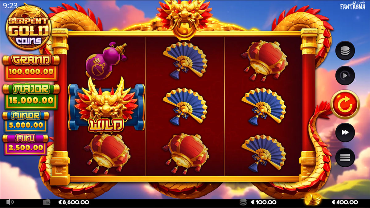 Serpent Gold Coins screenshot