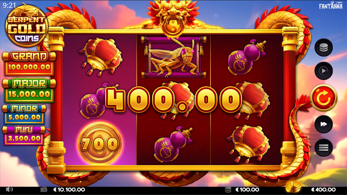 Serpent Gold Coins screenshot