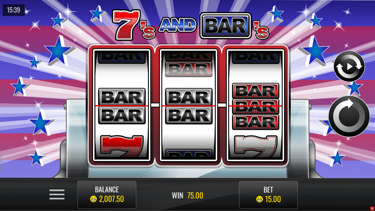 Sevens and Bars screenshot