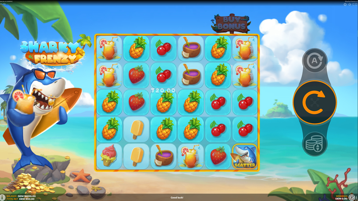 sharky frenzy screenshot