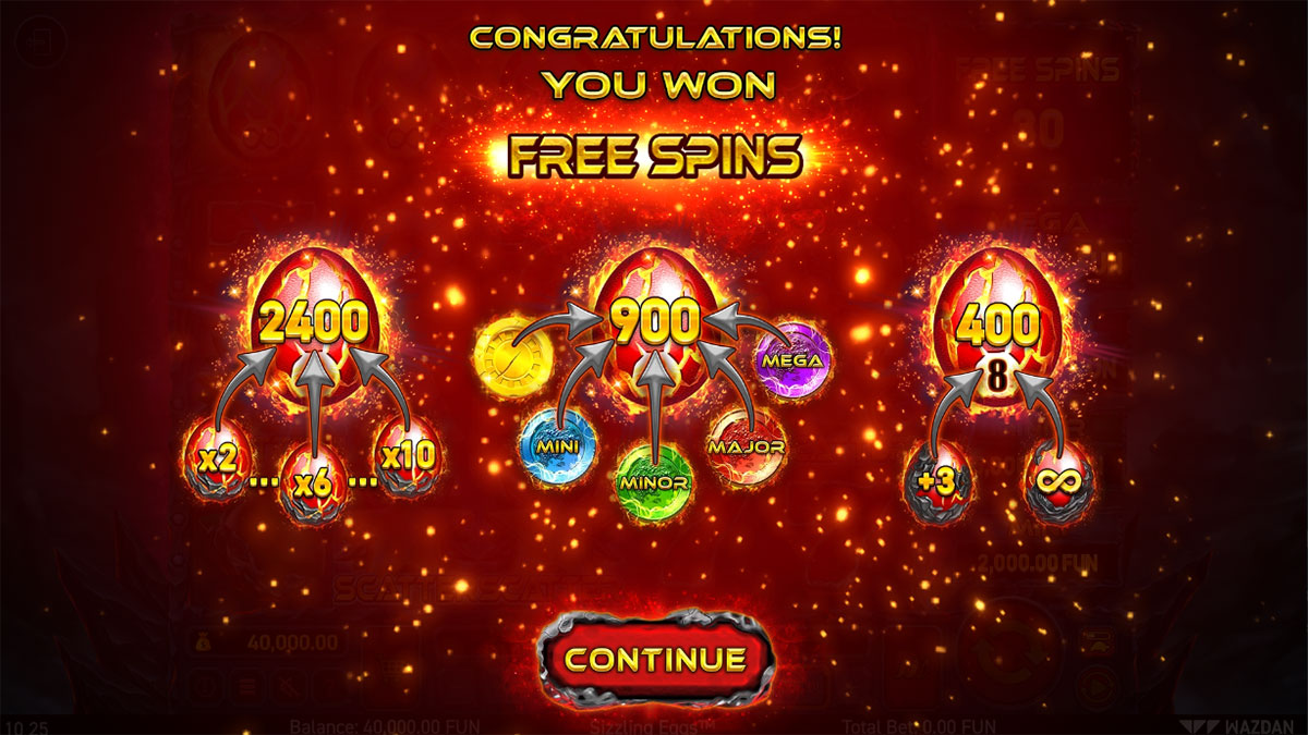 Sizzling Eggs screenshot