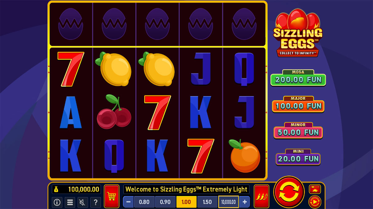 Sizzling Eggs Extremely Light screenshot