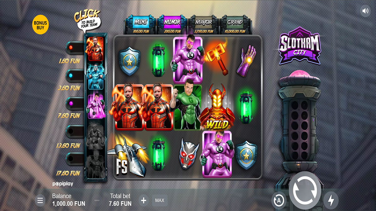 Slotham City screenshot