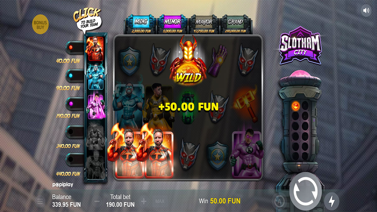 Slotham City screenshot