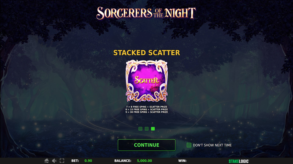 Sorcerers of the Night screenshot