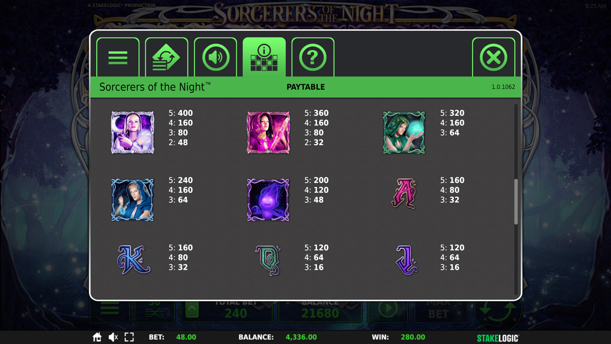 Sorcerers of the Night screenshot