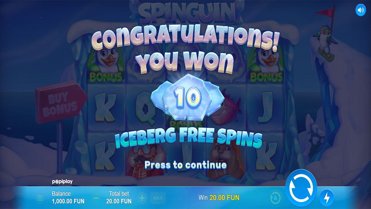 Spinguin screenshot
