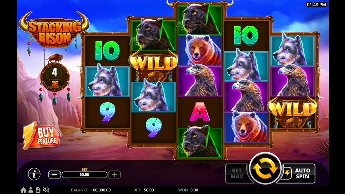 Stacking Bison screenshot