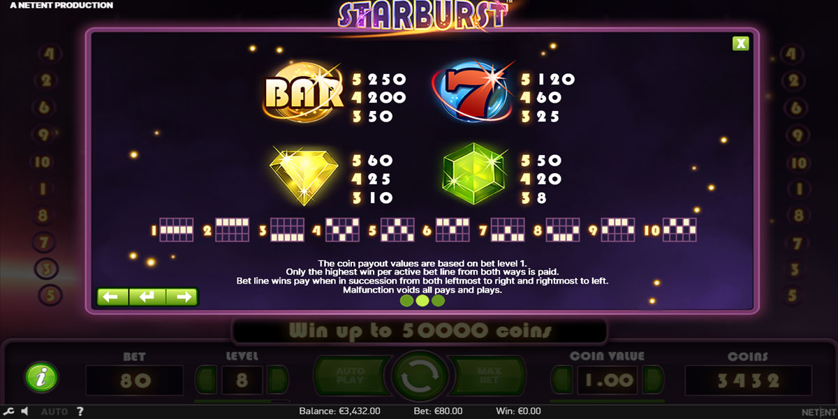 Starburst screenshot
